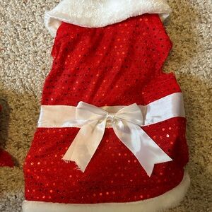 Medium pet Christmas dress